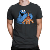 Monstrous Surprise! - Mens Premium T-Shirts RIPT Apparel Small / Heavy Metal