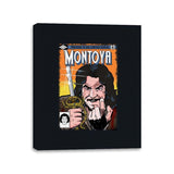 Montoya Comics - Canvas Wraps Canvas Wraps RIPT Apparel 11x14 / Black