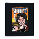 Montoya Comics - Canvas Wraps Canvas Wraps RIPT Apparel 16x20 / Black