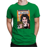 Montoya Comics - Mens Premium T-Shirts RIPT Apparel Small / Kelly