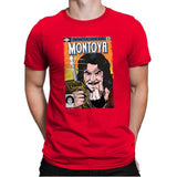 Montoya Comics - Mens Premium T-Shirts RIPT Apparel Small / Red