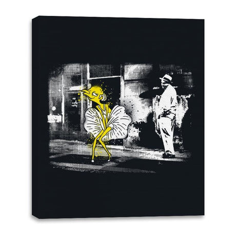 Monty Monroe - Canvas Wraps Canvas Wraps RIPT Apparel 16x20 / Black