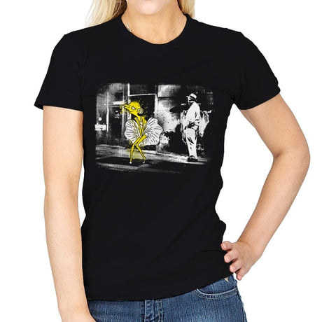 Monty Monroe - Womens T-Shirts RIPT Apparel Small / Black