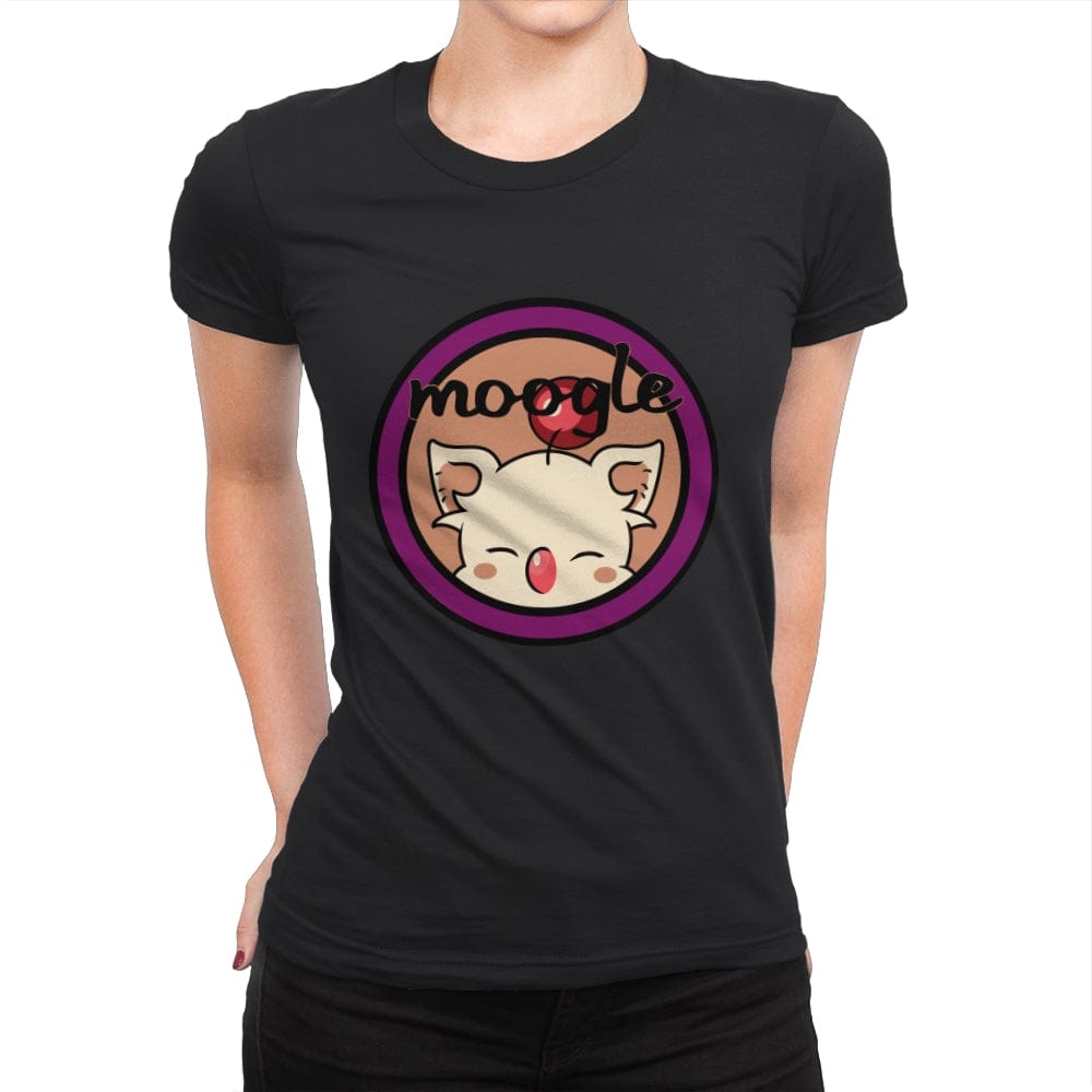 Moogle - Womens Premium T-Shirts RIPT Apparel Small / Black