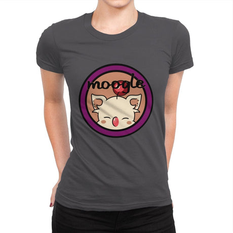 Moogle - Womens Premium T-Shirts RIPT Apparel Small / Heavy Metal