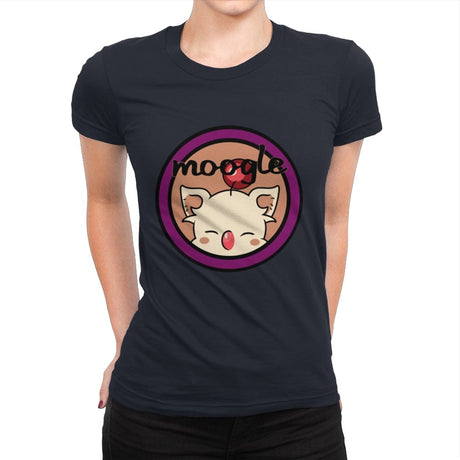 Moogle - Womens Premium T-Shirts RIPT Apparel Small / Midnight Navy