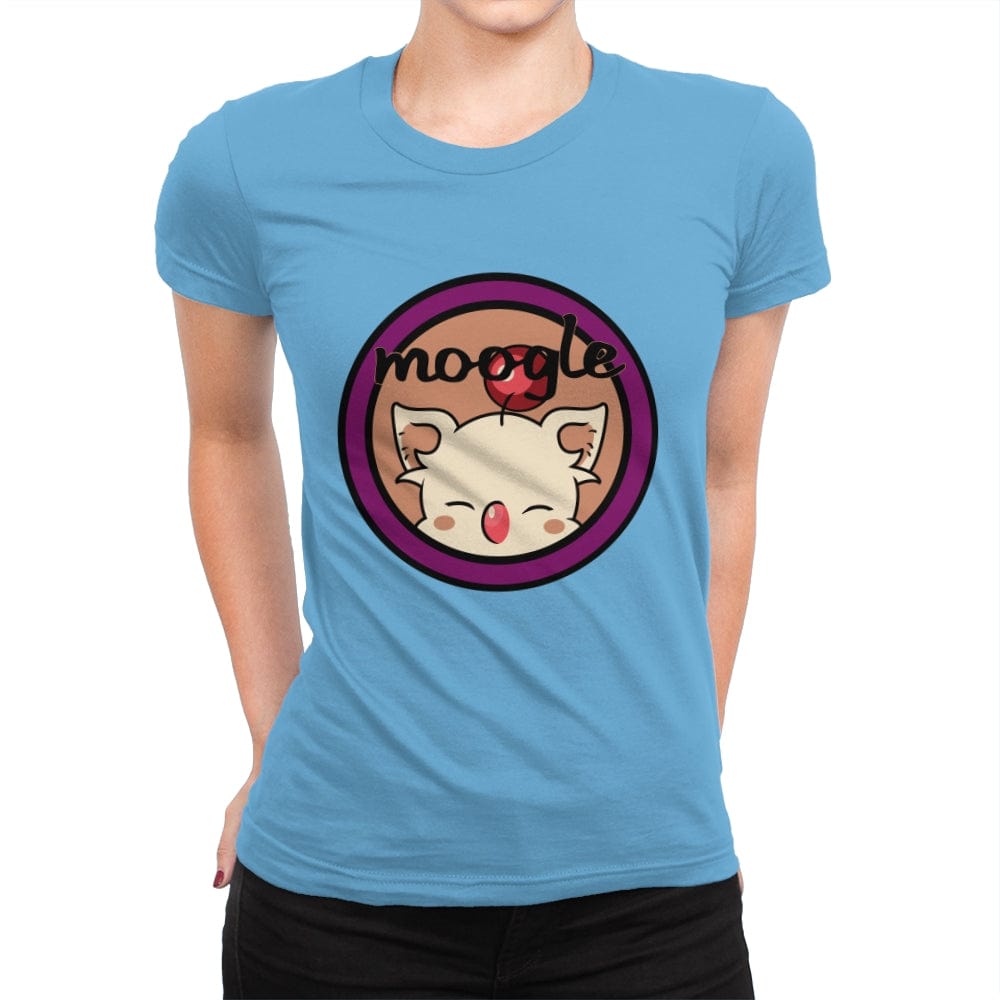 Moogle - Womens Premium T-Shirts RIPT Apparel Small / Turquoise