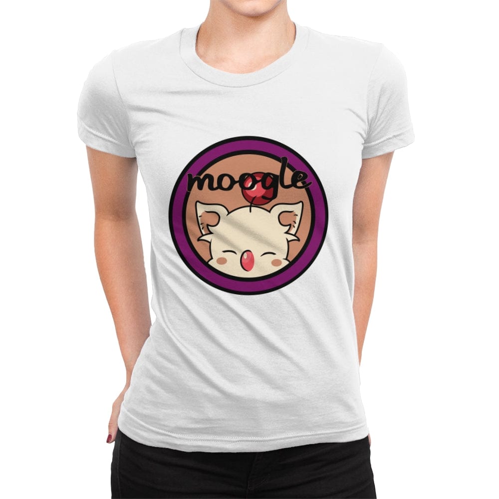Moogle - Womens Premium T-Shirts RIPT Apparel Small / White