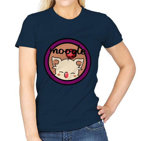 Moogle - Womens T-Shirts RIPT Apparel Small / Navy