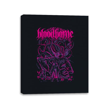 Moon Beast - Canvas Wraps Canvas Wraps RIPT Apparel 11x14 / Black