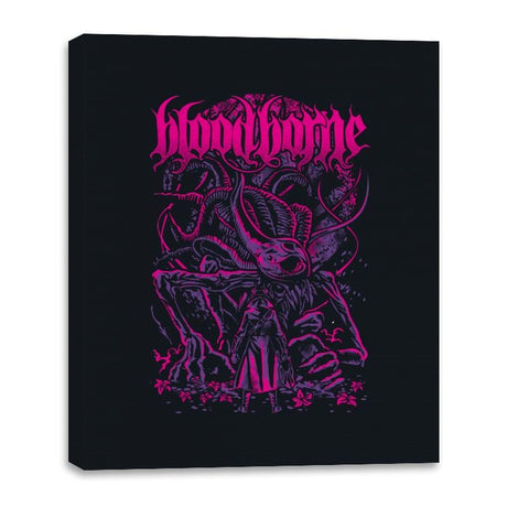 Moon Beast - Canvas Wraps Canvas Wraps RIPT Apparel 16x20 / Black