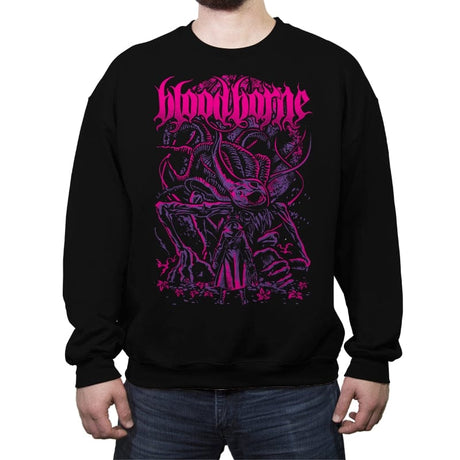 Moon Beast - Crew Neck Sweatshirt Crew Neck Sweatshirt RIPT Apparel Small / Black