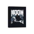 Moon Doom - Canvas Wraps Canvas Wraps RIPT Apparel 8x10 / Black