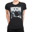 Moon Doom - Womens Premium T-Shirts RIPT Apparel Small / Black
