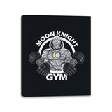 Moon Knight Gym - Canvas Wraps Canvas Wraps RIPT Apparel 11x14 / Black