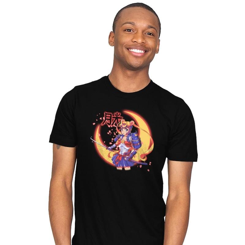 Moon Light Samurai - Mens T-Shirts RIPT Apparel