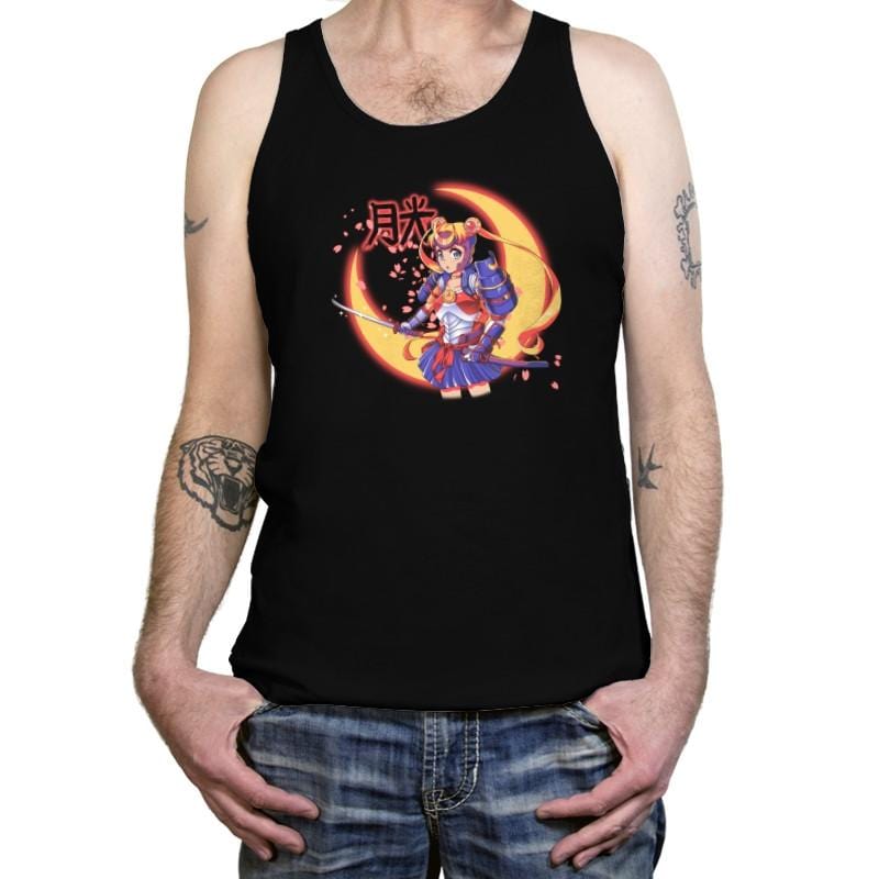Moon Light Samurai - Tanktop Tanktop RIPT Apparel