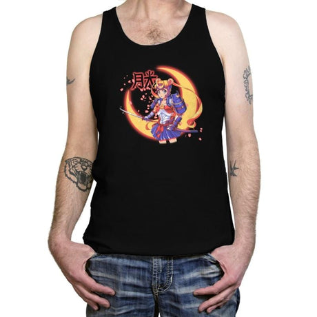 Moon Light Samurai - Tanktop Tanktop RIPT Apparel