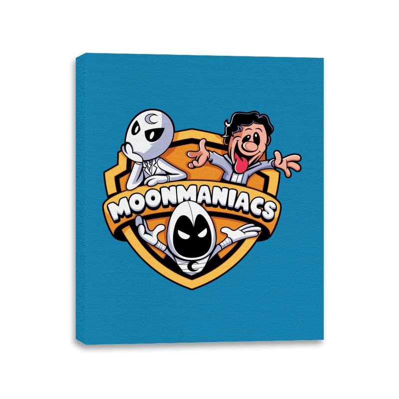 Moon Maniacs - Canvas Wraps Canvas Wraps RIPT Apparel 11x14 / Sapphire