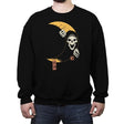 Moon Reaper - Crew Neck Sweatshirt Crew Neck Sweatshirt RIPT Apparel Small / Black
