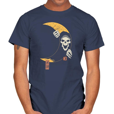 Moon Reaper - Mens T-Shirts RIPT Apparel Small / Navy