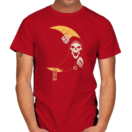 Moon Reaper - Mens T-Shirts RIPT Apparel Small / Red