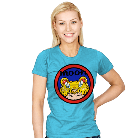 Moon - Womens T-Shirts RIPT Apparel