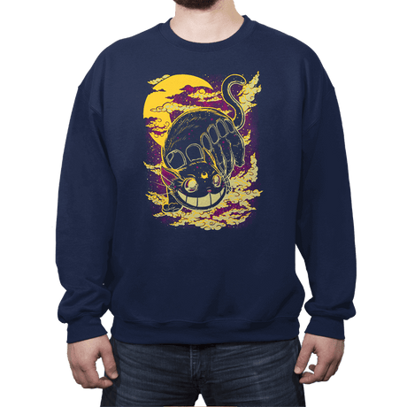 MoonBus - Crew Neck Sweatshirt Crew Neck Sweatshirt RIPT Apparel