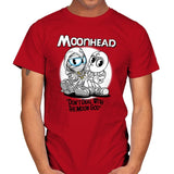 Moonhead - Mens T-Shirts RIPT Apparel Small / Red