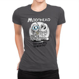 Moonhead - Womens Premium T-Shirts RIPT Apparel Small / Heavy Metal