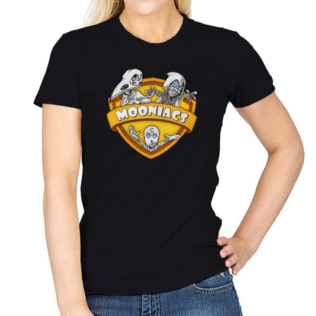 Mooniacs - Womens T-Shirts RIPT Apparel Small / Black