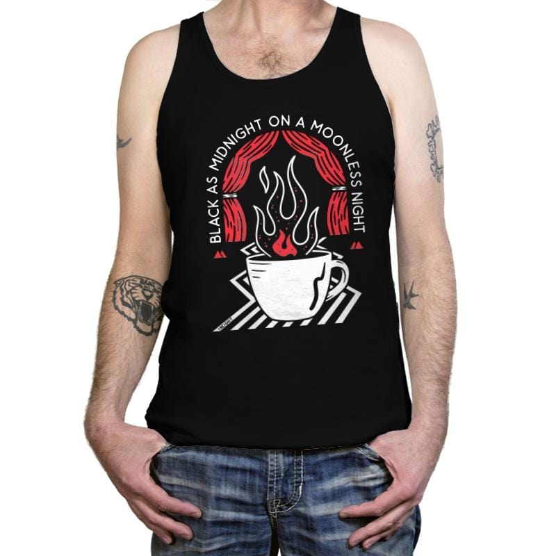 Moonless Night - Tanktop Tanktop RIPT Apparel X-Small / Black