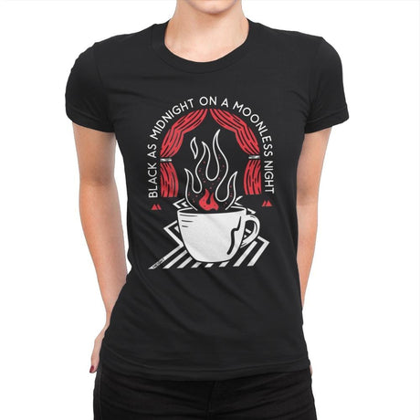 Moonless Night - Womens Premium T-Shirts RIPT Apparel Small / Black