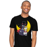 Moonlight Cats - Mens T-Shirts RIPT Apparel