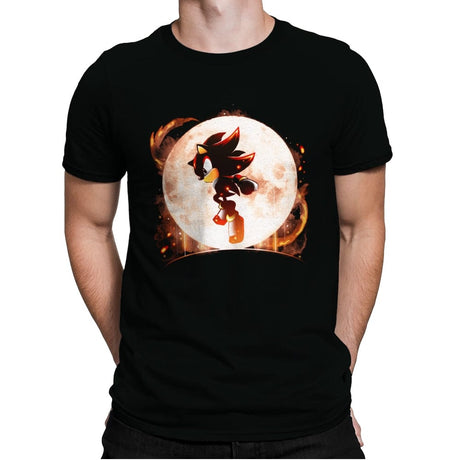 Moonlight Shadow - Mens Premium T-Shirts RIPT Apparel Small / Black