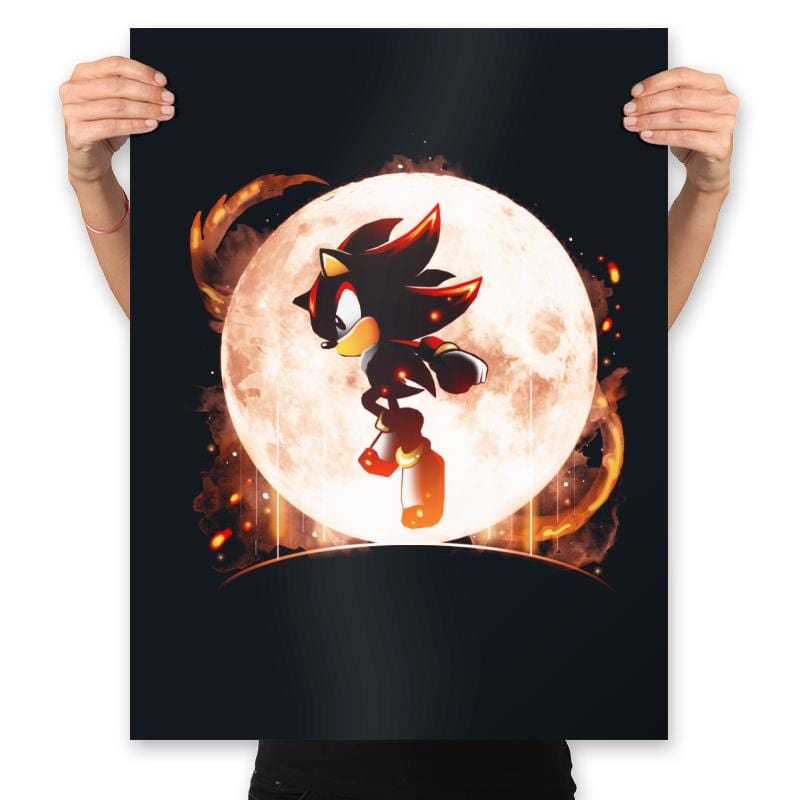 Moonlight Shadow - Prints Posters RIPT Apparel 18x24 / Black