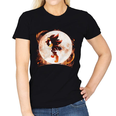 Moonlight Shadow - Womens T-Shirts RIPT Apparel Small / Black