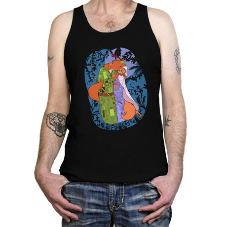 Moonlit Klimt - Tanktop Tanktop RIPT Apparel X-Small / Black