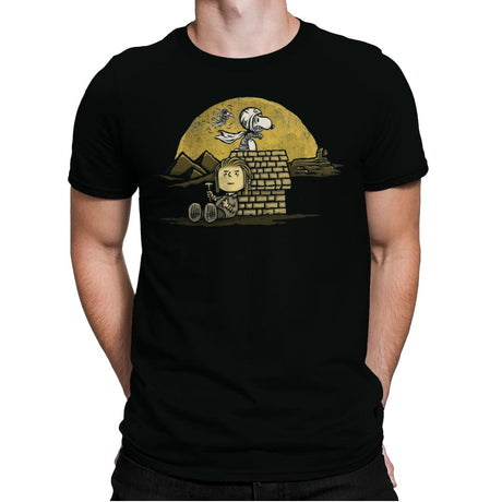 Moonlit Knight - Mens Premium T-Shirts RIPT Apparel Small / Black