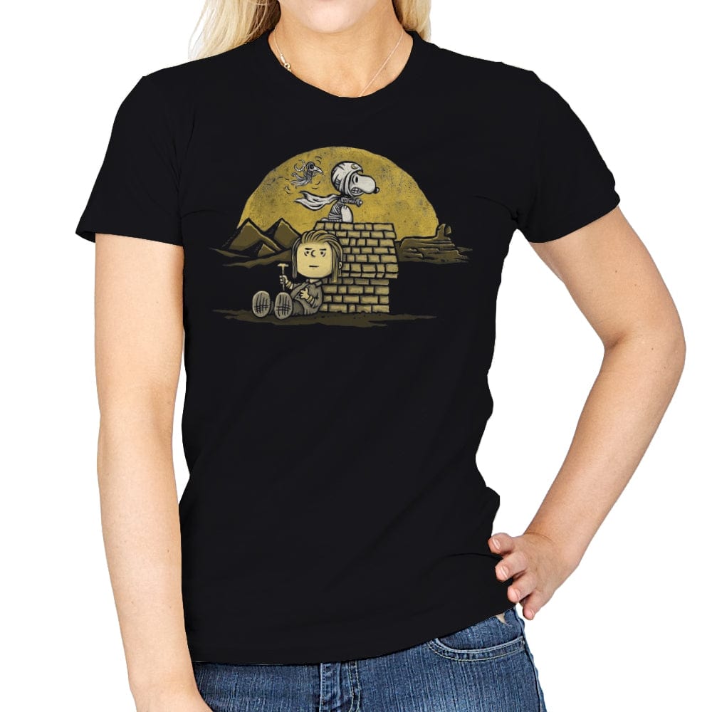 Moonlit Knight - Womens T-Shirts RIPT Apparel Small / Black