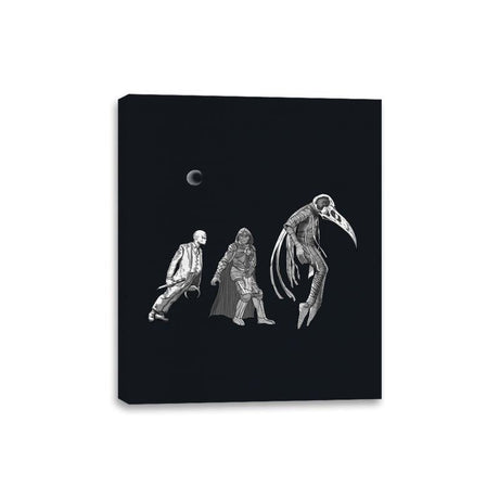 Moonwalking - Canvas Wraps Canvas Wraps RIPT Apparel 8x10 / Black