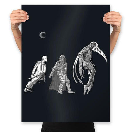 Moonwalking - Prints Posters RIPT Apparel 18x24 / Black