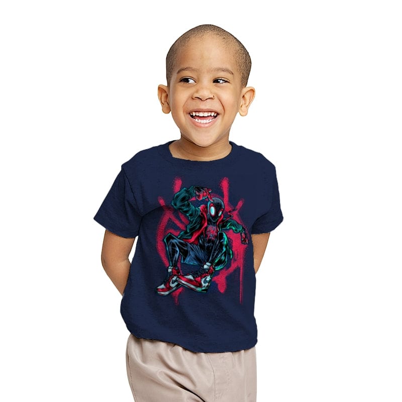 Morales - Youth T-Shirts RIPT Apparel X-small / Navy