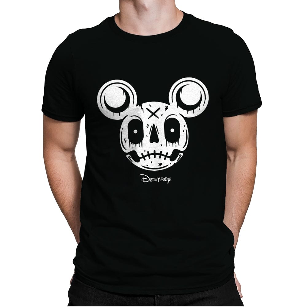 Morbid Mouse - Mens Premium T-Shirts RIPT Apparel Small / Black