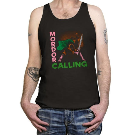 Mordor Calling - Tanktop Tanktop RIPT Apparel