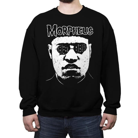 Morpheus Misfit - Crew Neck Sweatshirt Crew Neck Sweatshirt RIPT Apparel Small / Black