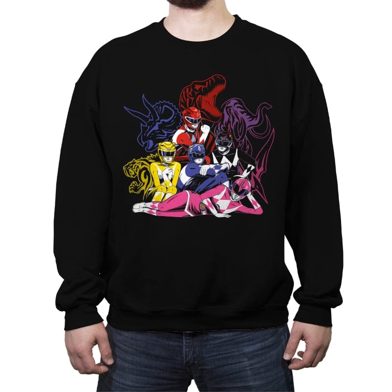 Morphin Club - Crew Neck Sweatshirt Crew Neck Sweatshirt RIPT Apparel Small / Black