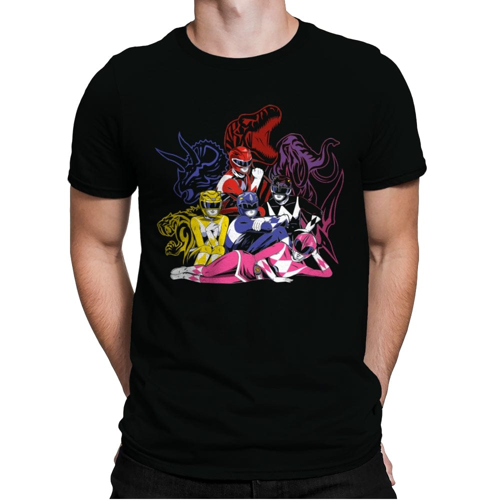 Morphin Club - Mens Premium T-Shirts RIPT Apparel Small / Black
