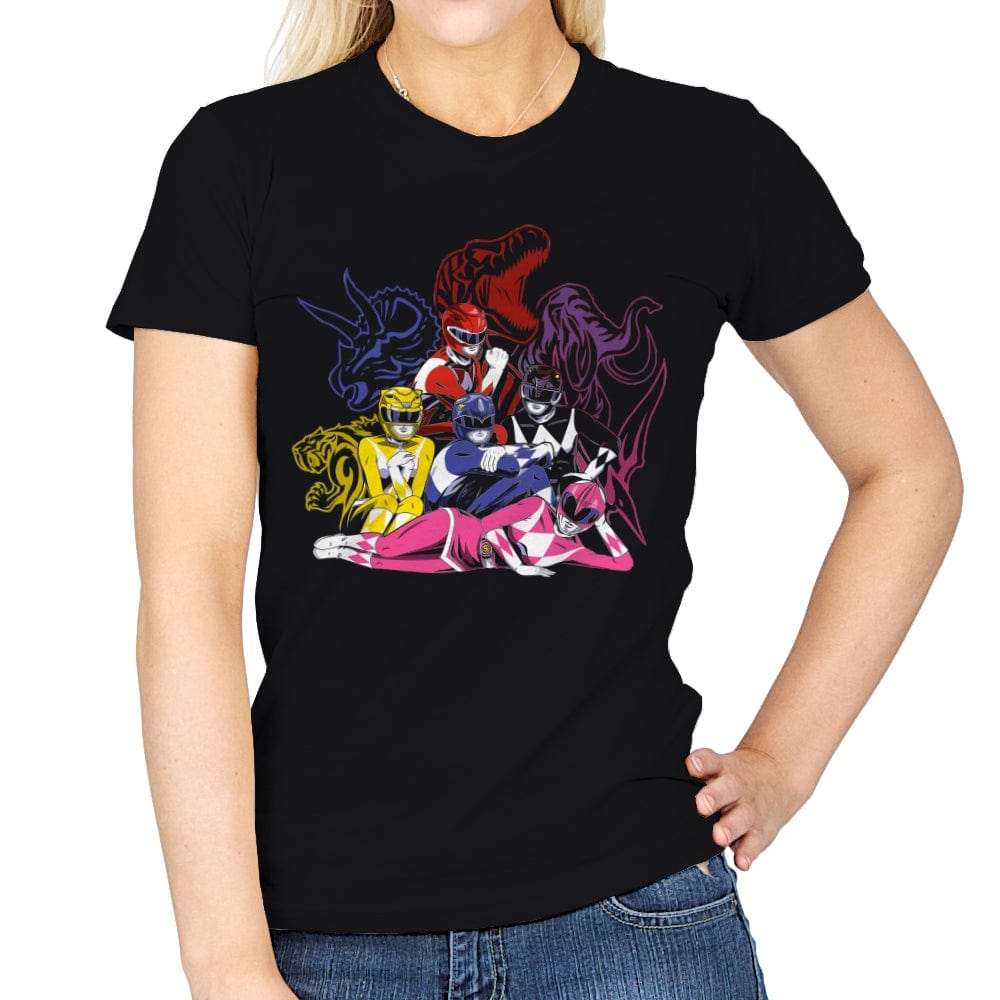 Morphin Club - Womens T-Shirts RIPT Apparel Small / Black