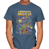 Morphinity Gauntlet - Best Seller - Mens T-Shirts RIPT Apparel Small / Indigo Blue